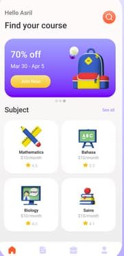 e learning android app project