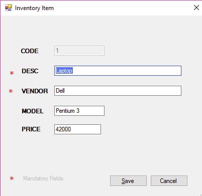 inventory management system add products