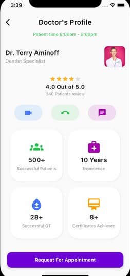 doctor appointment app android