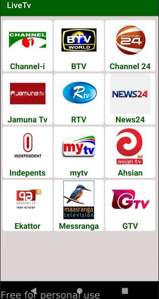 live tv streaming android