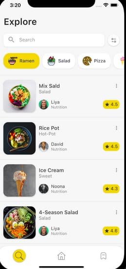 android recipe app