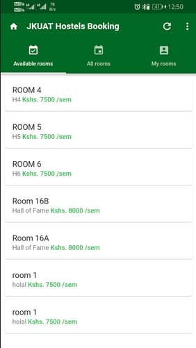 hostel management android app