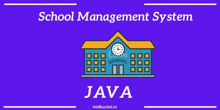 school management system project in java with source code pdf