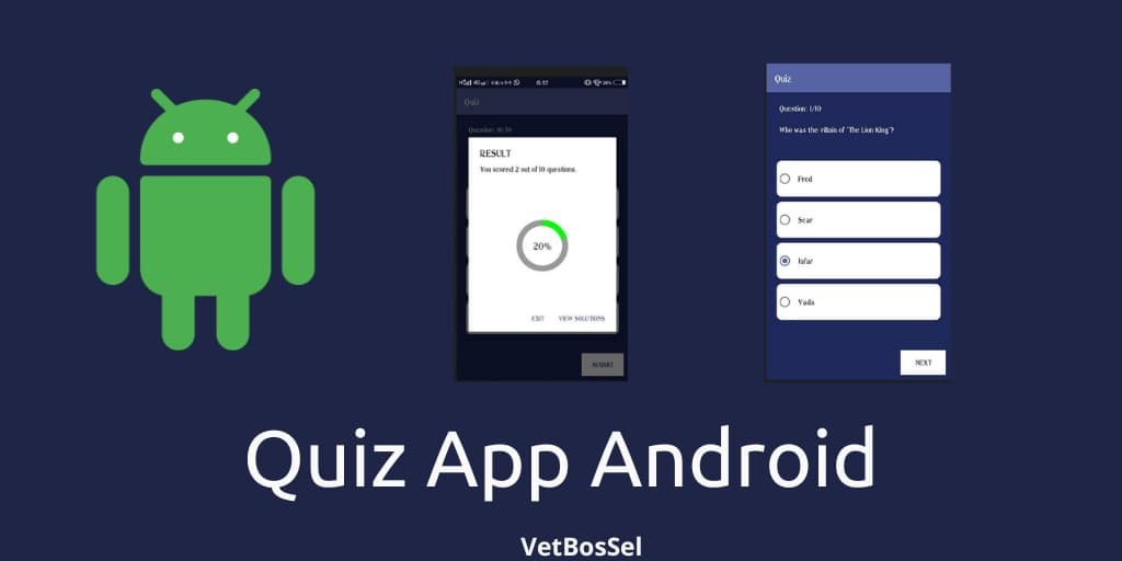 Read more about the article Quiz App Android Studio