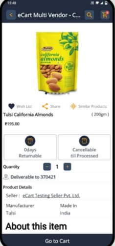 multi vendor ecommerce app