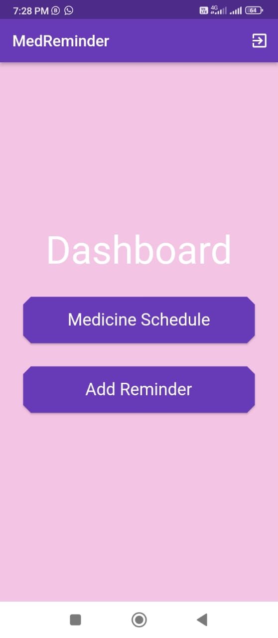 Flutter Medicine Reminder App Android Studio & Firebase